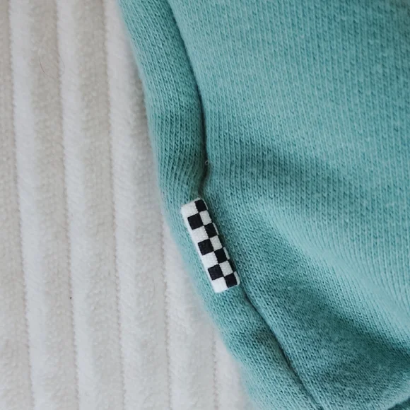 Vans Aqua Hoodie with Black Accents - Picture 7 of 7